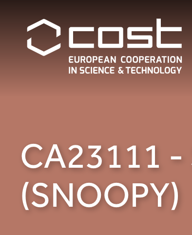 Lucia is in the WG 2 and 3 of the European network SNOOPY