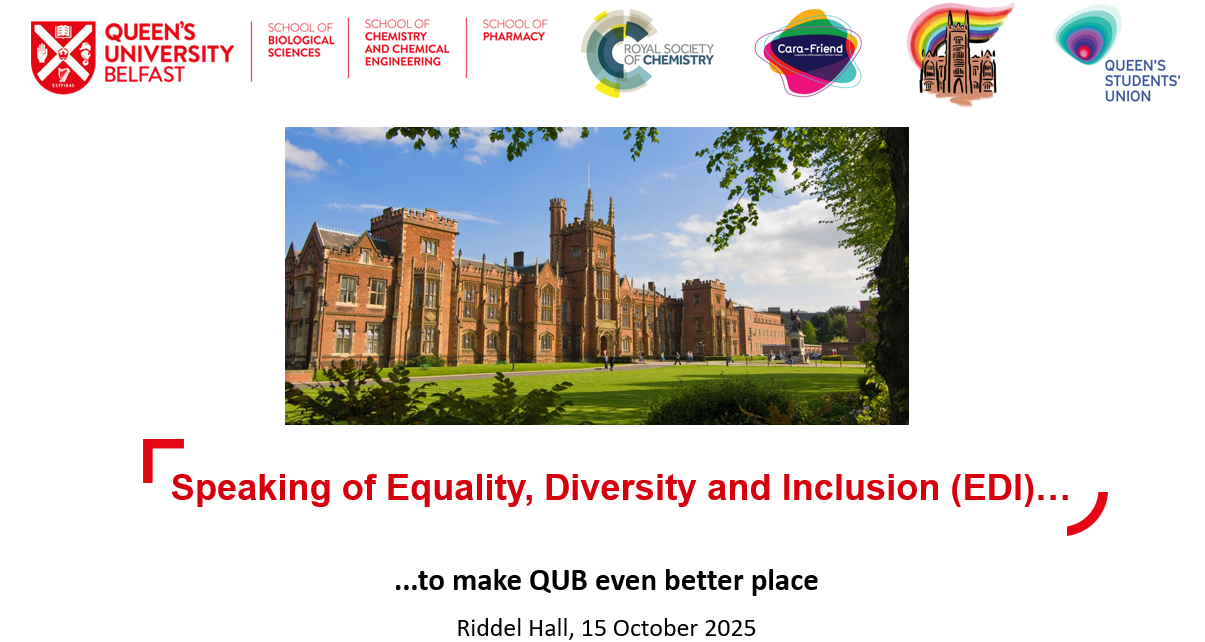 Speaking of Equality, Diversity and Inclusion…